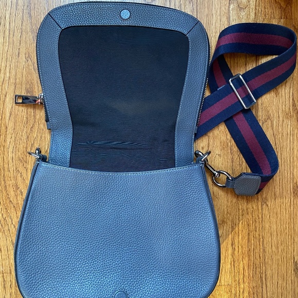 MARC JACOBS 'GOTHAM' LEATHER SADDLE BAG - Picture 5 of 12